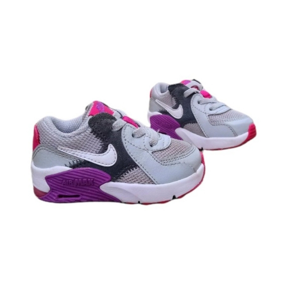 Nike Other - Nike Air Max Excee White/Grey/Fog/Purple/Watermelon Pink Size 4C